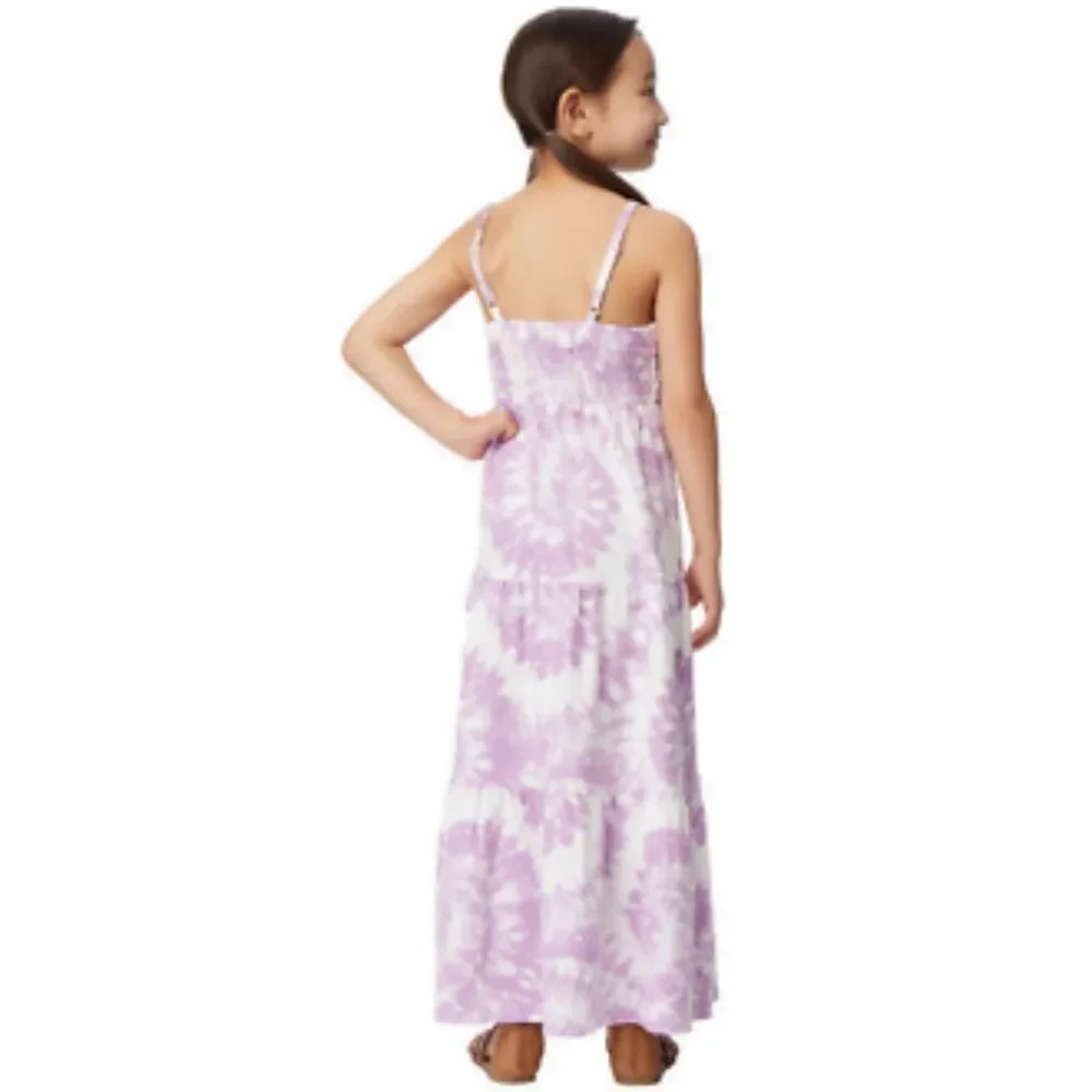 32 DEGREES Cool Youth Girl's Smocked Maxi Dress